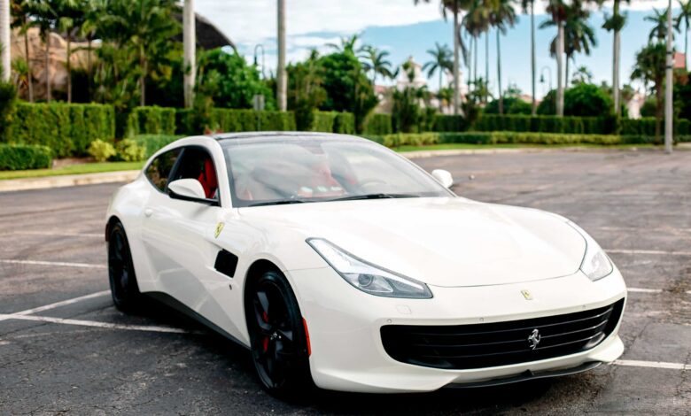 Ferrari ff Miami car
