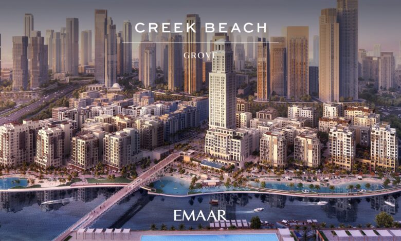 Newly Launched Grove Creek Beach Apartments in Dubai