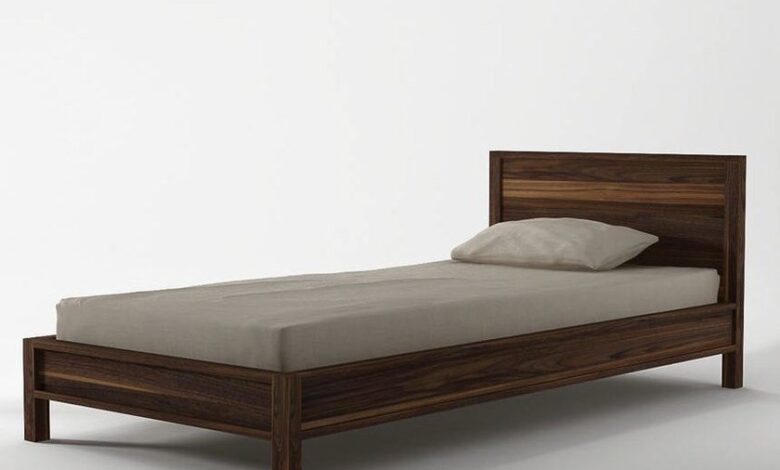 wooden divan bed