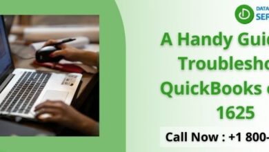 A Handy Guide to Troubleshoot QuickBooks error 1625