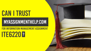 Can I trust Myassignmenthelp.com for Information Management Assignment ITE6220
