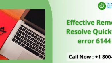 Effective Remedy to Resolve QuickBooks error 6144 82